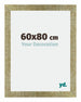 Mura MDF Cornice 60x80cm Oro Antico Davanti Dimensione | Yourdecoration.it