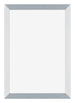 Mura MDF Cornice 60x85cm Alluminio Spazzolato Davanti | Yourdecoration.it
