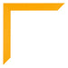 Mura MDF Cornice 60x85cm Giallo Dettaglio Angolo | Yourdecoration.it