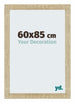 Mura MDF Cornice 60x85cm Rovere Davanti Dimensione | Yourdecoration.it