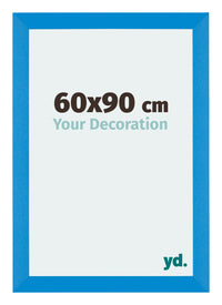 Mura MDF Cornice 60x90cm Blu Acceso Davanti Dimensione | Yourdecoration.it
