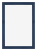 Mura MDF Cornice 60x90cm Blu Scuro Spazzato Davanti | Yourdecoration.it