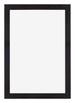 Mura MDF Cornice 60x90cm Grana Di Legno Nero Davanti | Yourdecoration.it