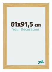 Mura MDF Cornice 61x91 5cm Pino Decorativo Davanti Dimensione | Yourdecoration.it