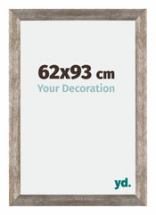 Mura MDF Cornice 62x93cm Metallo Vintage Davanti Dimensione | Yourdecoration.it