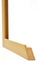 Mura MDF Cornice 67x98cm Faggio Decorativo Dettaglio Intersezione | Yourdecoration.it