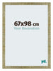Mura MDF Cornice 67x98cm Oro Antico Davanti Dimensione | Yourdecoration.it