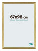 Mura MDF Cornice 67x98cm Oro Lucido Davanti Dimensione | Yourdecoration.it
