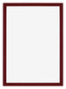 Mura MDF Cornice 67x98cm Vino Rosso Spazzato Davanti | Yourdecoration.it