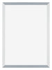 Mura MDF Cornice 68x98cm Alluminio Spazzolato Davanti | Yourdecoration.it