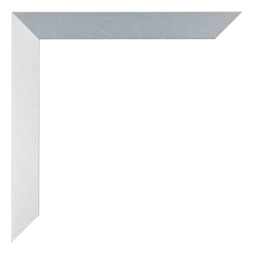 Mura MDF Cornice 68x98cm Alluminio Spazzolato Dettaglio Angolo | Yourdecoration.it