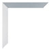 Mura MDF Cornice 68x98cm Alluminio Spazzolato Dettaglio Angolo | Yourdecoration.it