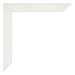 Mura MDF Cornice 68x98cm Bianco Spazzato Dettaglio Angolo | Yourdecoration.it