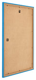 Mura MDF Cornice 68x98cm Blu Acceso Retro Obliquo | Yourdecoration.it
