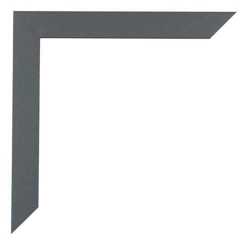 Mura MDF Cornice 68x98cm Grigio Dettaglio Angolo | Yourdecoration.it
