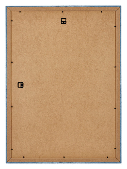 Mura MDF Cornice 70x100cm Blu Acceso Spazzato Retro | Yourdecoration.it