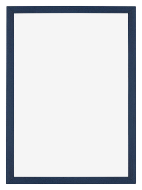 Mura MDF Cornice 70x100cm Blu Scuro Spazzato Davanti | Yourdecoration.it