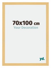 Mura MDF Cornice 70x100cm Faggio Decorativo Davanti Dimensione | Yourdecoration.it