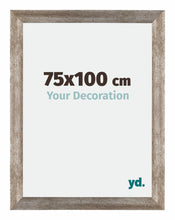 Mura MDF Cornice 75x100cm Metallo Vintage Davanti Dimensione | Yourdecoration.it