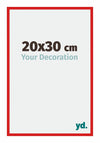 New York Alluminio Cornice 20x30cm Rovere Rustico Davanti Dimensione | Yourdecoration.it