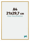 New York Alluminio Cornice 21x29-7cm Oro Lucido Davanti Dimensione | Yourdecoration.it