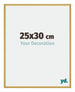 New York Alluminio Cornice 25x30cm Oro Lucido Davanti Dimensione | Yourdecoration.it