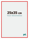 New York Alluminio Cornice 25x35cm Rovere Rustico Davanti Dimensione | Yourdecoration.it