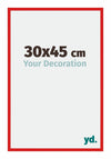 New York Alluminio Cornice 30x45cm Rovere Rustico Davanti Dimensione | Yourdecoration.it