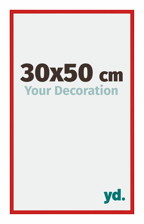 New York Alluminio Cornice 30x50cm Rovere Rustico Davanti Dimensione | Yourdecoration.it