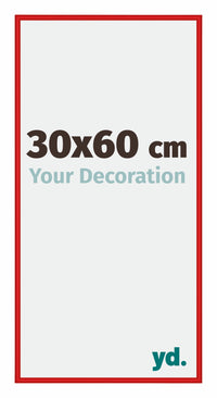New York Alluminio Cornice 30x60cm Rovere Rustico Davanti Dimensione | Yourdecoration.it