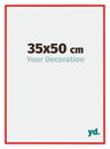 New York Alluminio Cornice 35x50cm Rovere Rustico Davanti Dimensione | Yourdecoration.it