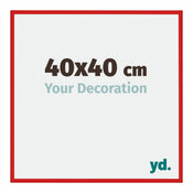 New York Alluminio Cornice 40x40cm Rovere Rustico Davanti Dimensione | Yourdecoration.it