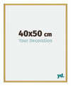 New York Alluminio Cornice 40x50cm Oro Lucido Davanti Dimensione | Yourdecoration.it