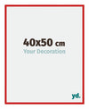 New York Alluminio Cornice 40x50cm Rovere Rustico Davanti Dimensione | Yourdecoration.it