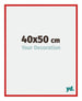 New York Alluminio Cornice 40x50cm Rovere Rustico Davanti Dimensione | Yourdecoration.it
