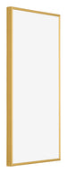 New York Alluminio Cornice 45x80cm Oro Lucido Davanti Obliquo | Yourdecoration.it
