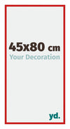 New York Alluminio Cornice 45x80cm Rovere Rustico Davanti Dimensione | Yourdecoration.it