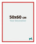 New York Alluminio Cornice 50x60cm Rovere Rustico Davanti Dimensione | Yourdecoration.it