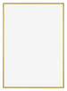 New York Alluminio Cornice 50x70cm Oro Lucido Davanti | Yourdecoration.it