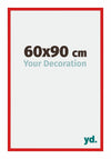 New York Alluminio Cornice 60x90cm Rovere Rustico Davanti Dimensione | Yourdecoration.it