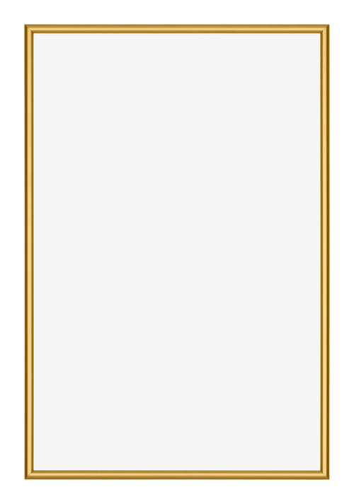 New York Alluminio Cornice 62x93cm Oro Lucido Davanti | Yourdecoration.it