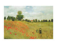 PGM 14 376 Claude Monet Les coquelicots Stampa Artistica 40x30cm | Yourdecoration.it