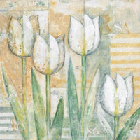 PGM BET 91 Eric Barjot White Tulips Stampa Artistica 15x15cm | Yourdecoration.it