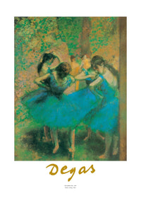 PGM EDE 132 Edgar Degas Ballerine blu Stampa Artistica 50x70cm | Yourdecoration.it