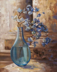 PGM LMO 05 L Montillio Blue Glass Still I Stampa Artistica 40x50cm | Yourdecoration.it