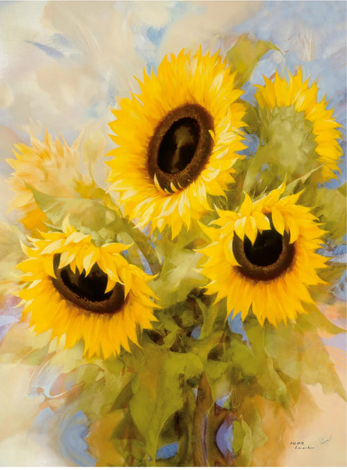 PGM LVI 43 Igor Levashov Sunflowers dream Stampa Artistica 60x80cm | Yourdecoration.it
