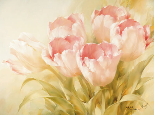 PGM LVI 78 Igor Levashov Pink Tulips II Stampa Artistica 70x50cm | Yourdecoration.it