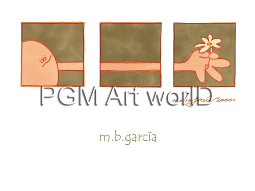 PGM MBG 17 Maria Barroso Garcia Un regalo Stampa Artistica 39x30cm | Yourdecoration.it