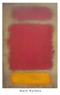 PGM MKR 860 Mark Rothko Untitled 1968 Stampa Artistica 635x1015cm | Yourdecoration.it