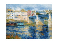 PGM REN 702 Auguste Renoir Le pont a Chatu Stampa Artistica 80x60cm | Yourdecoration.it